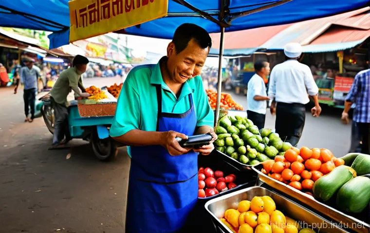 공공정책에서의 디지털 전환 사례 - **Prompt 1: Effortless Digital Access in a Thai Home**
    "A bright, naturally lit image of a Thai ...