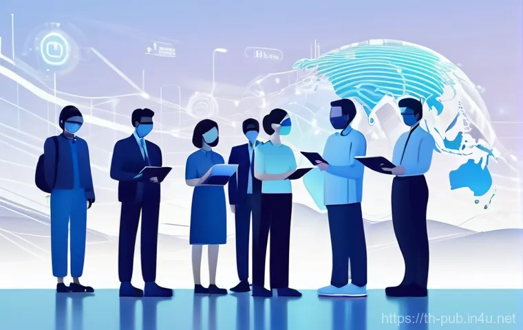 공공정책에서의 디지털 전환 사례 - **Prompt 2: Thriving Small Business with Digital Government Support**
    "A vibrant and bustling sc...