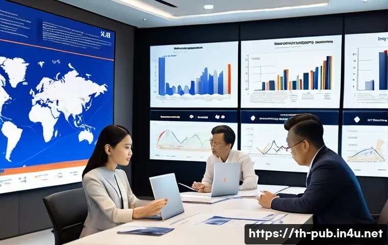 공공정책 전문가의 중점 과목 - A detailed scene of a Thai government policy planning meeting in a modern conference room, featuring...