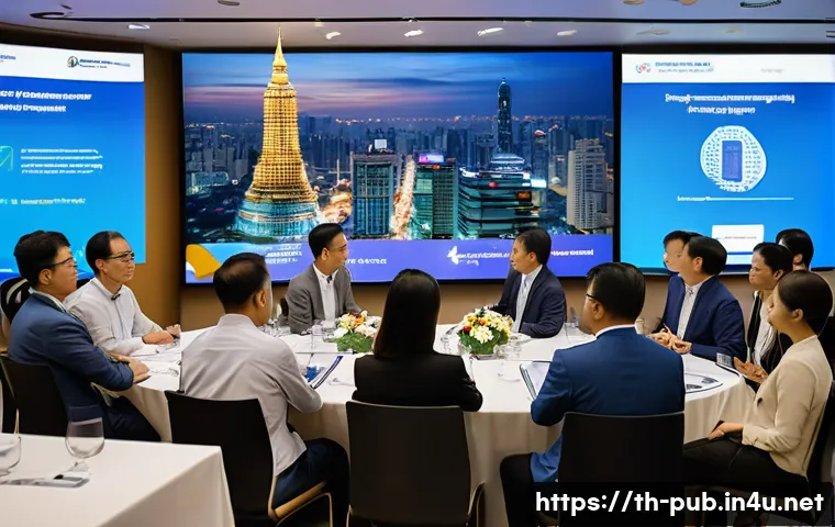 공공정책 전문가로서 커리어 개발 - A professional networking event for public policy experts in Bangkok, Thailand, featuring diverse in...